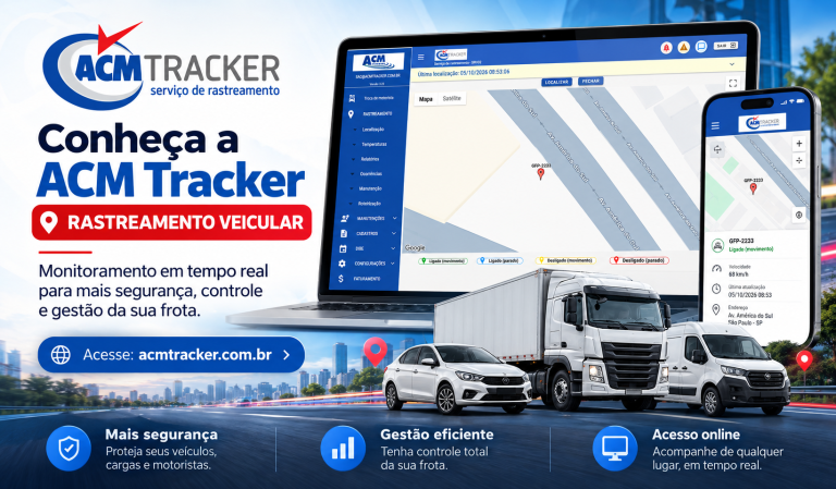 Rastreamento Veicular: mais segurança e controle com a ACM Tracker